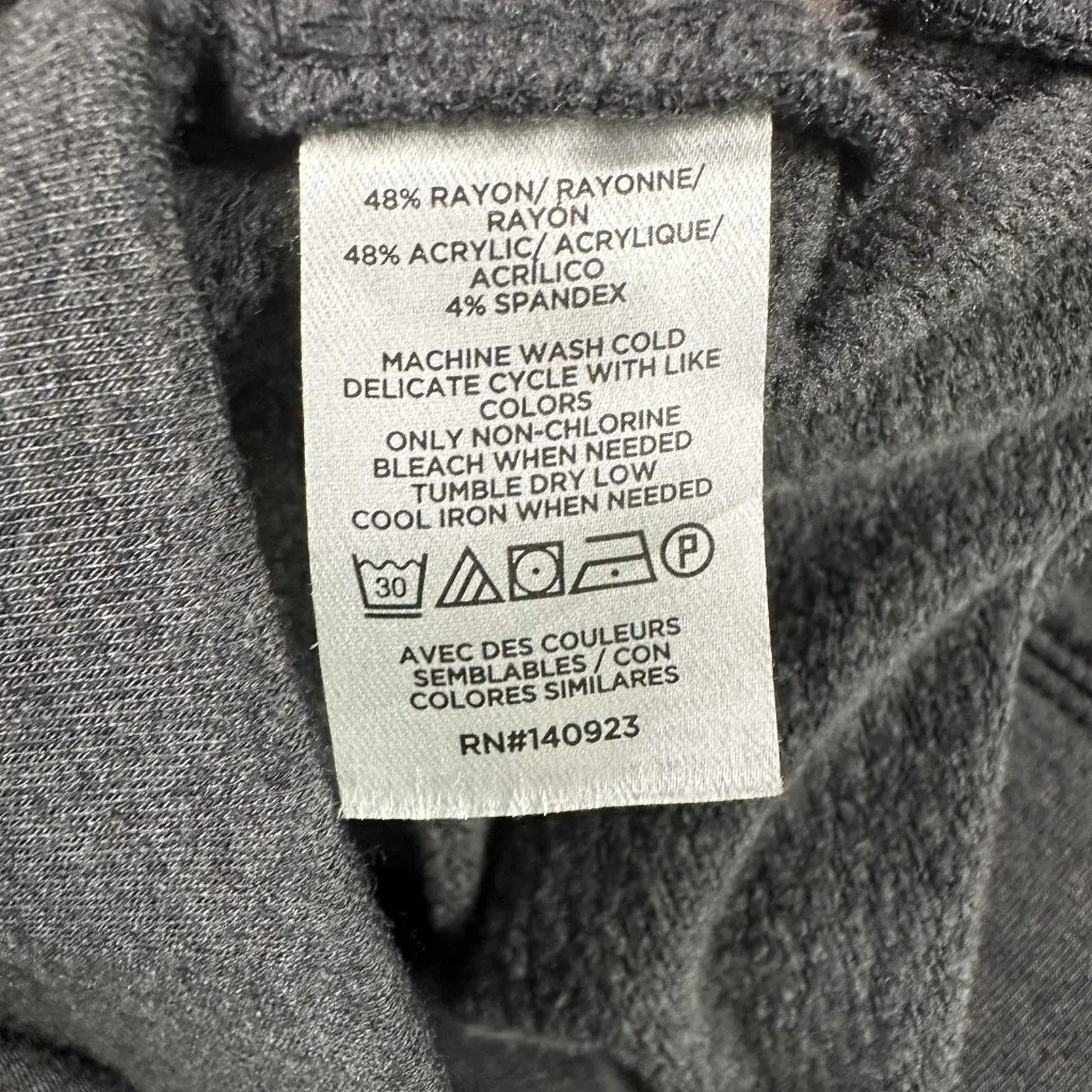 LOFT Outlet Pants Womens Medium‎ Gray Pull On Stretch Lounge Leggings Pockets - Image 6