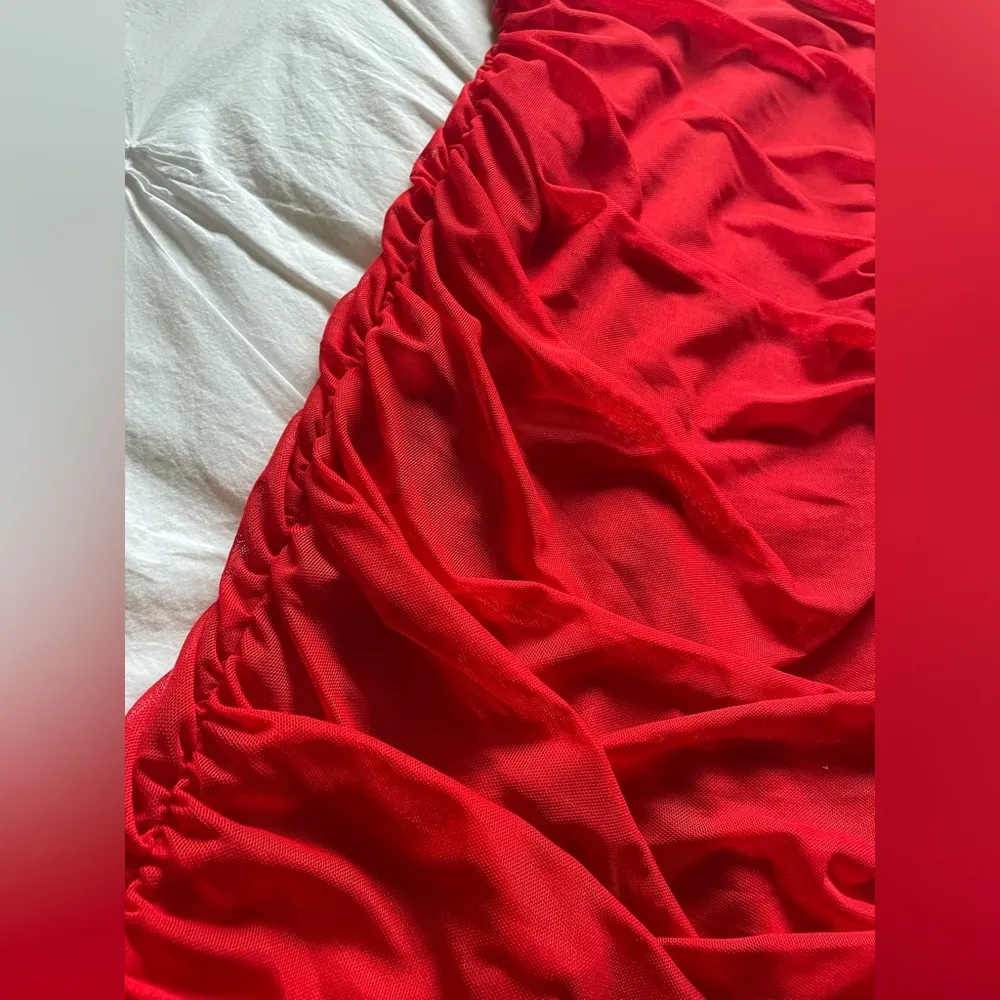 ⚠️SOLD⚠️Maxi bodycon red dress Size XS - Image 3