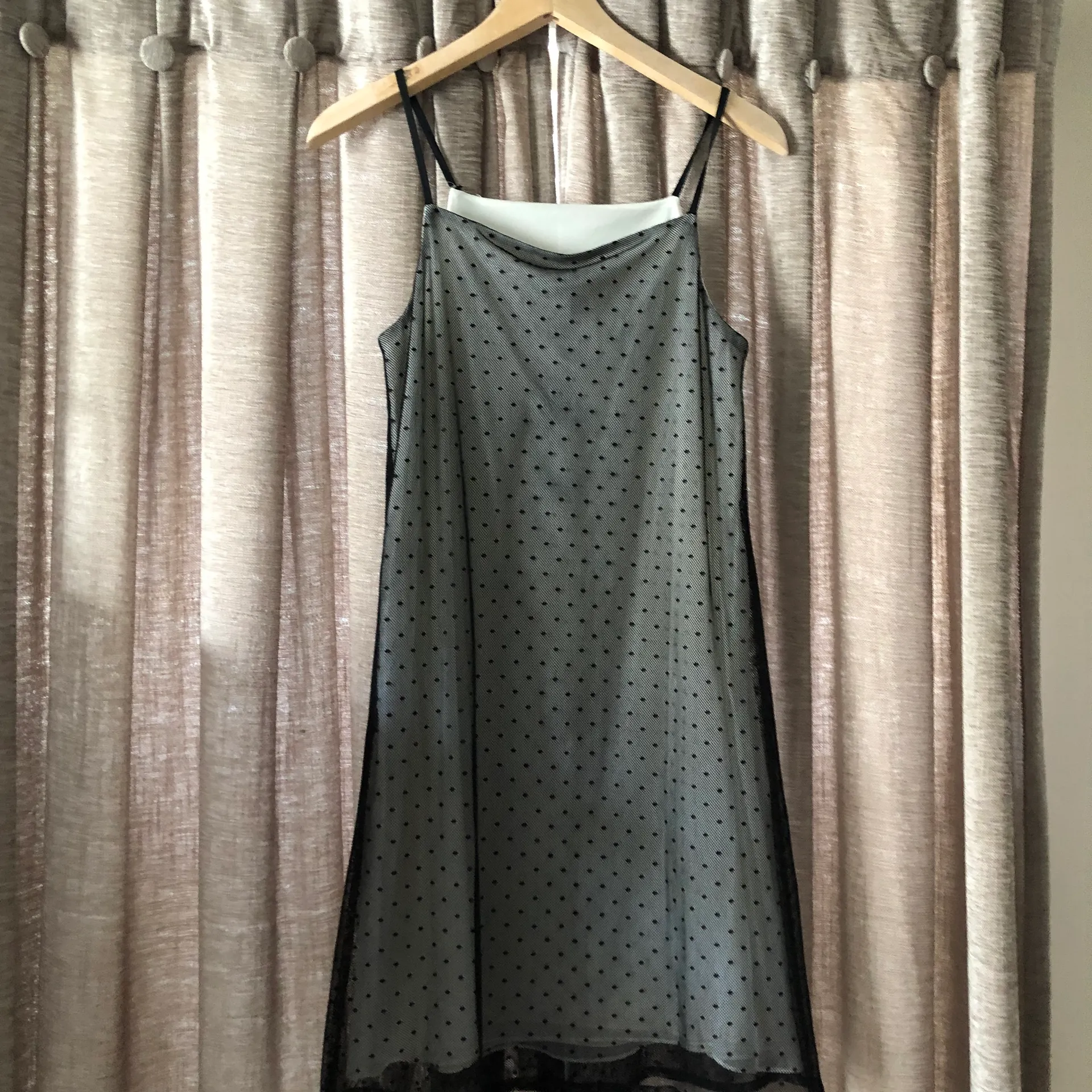 NWT  Black Victoria Slip Dress Size 2 - Image 6