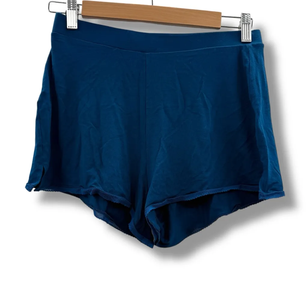 Simone Perele Aurore Night Blue High Rise Shorts Sz S‎ Comfy Loungewear Bedtime - Image 3