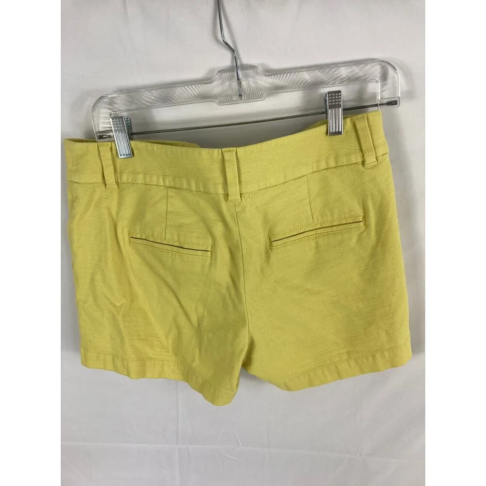 LOFT Lime Green Texture Shorts Size 0 - Image 5