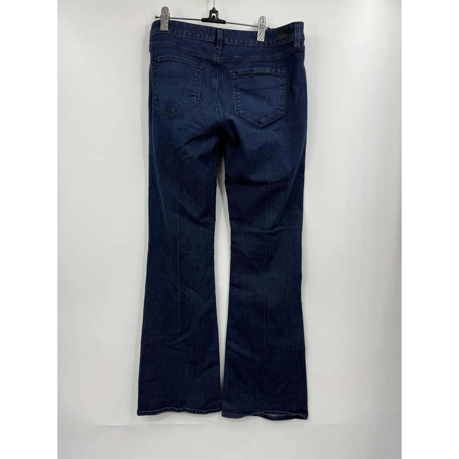 Paige Jeans Womens 31 Maternity Dark Wash Skyline Boot Bootcut Stretch Made USA - Image 8