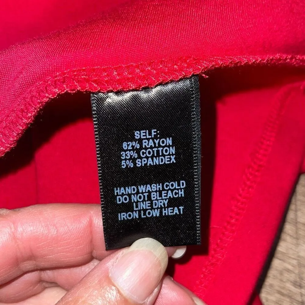 Lulus Womens Scallop Neckline Elbow Sleeve Mini Fit & Flare Dress Size Small NWT - Image 8