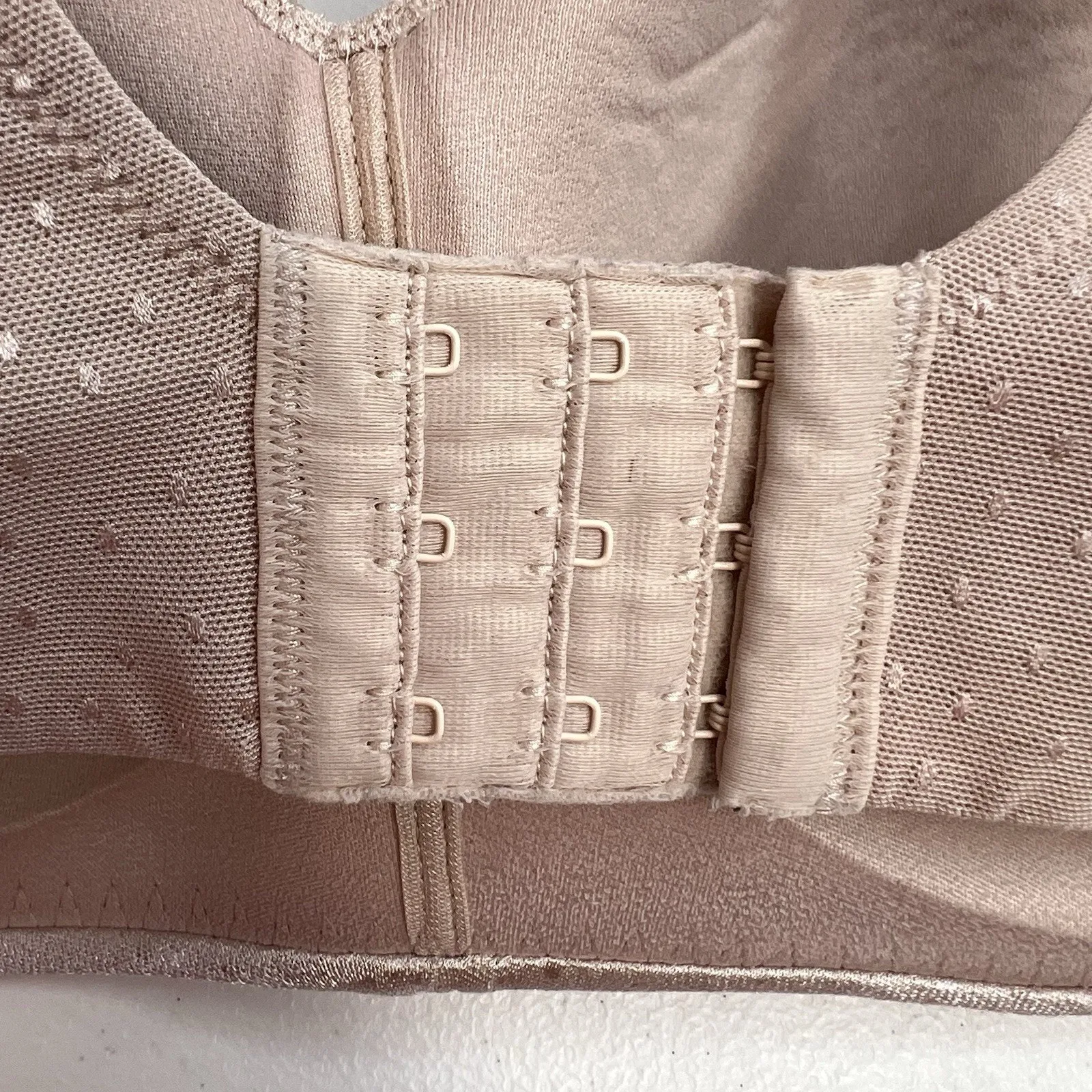 Wacoal 38DDD Back Appeal Wirefree Contour Bra 856303 Beige Full Coverage Lift - Image 7