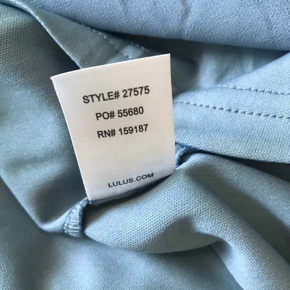 NWT Lulu’s blue sleeveless maxi gown dress size‎ XL - Image 4