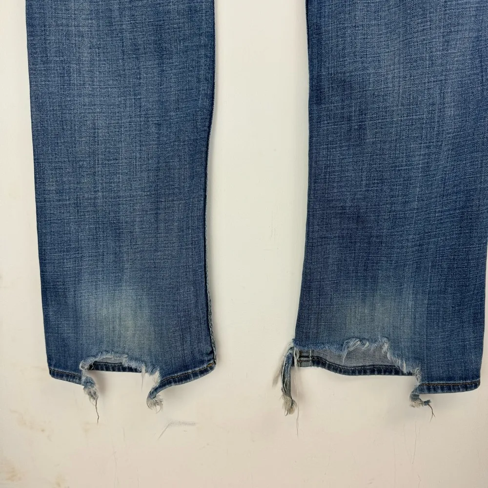 Big Star Maddie Bootcut Jeans Sz 29 Long Mid Rise Western Embroidered - Image 12