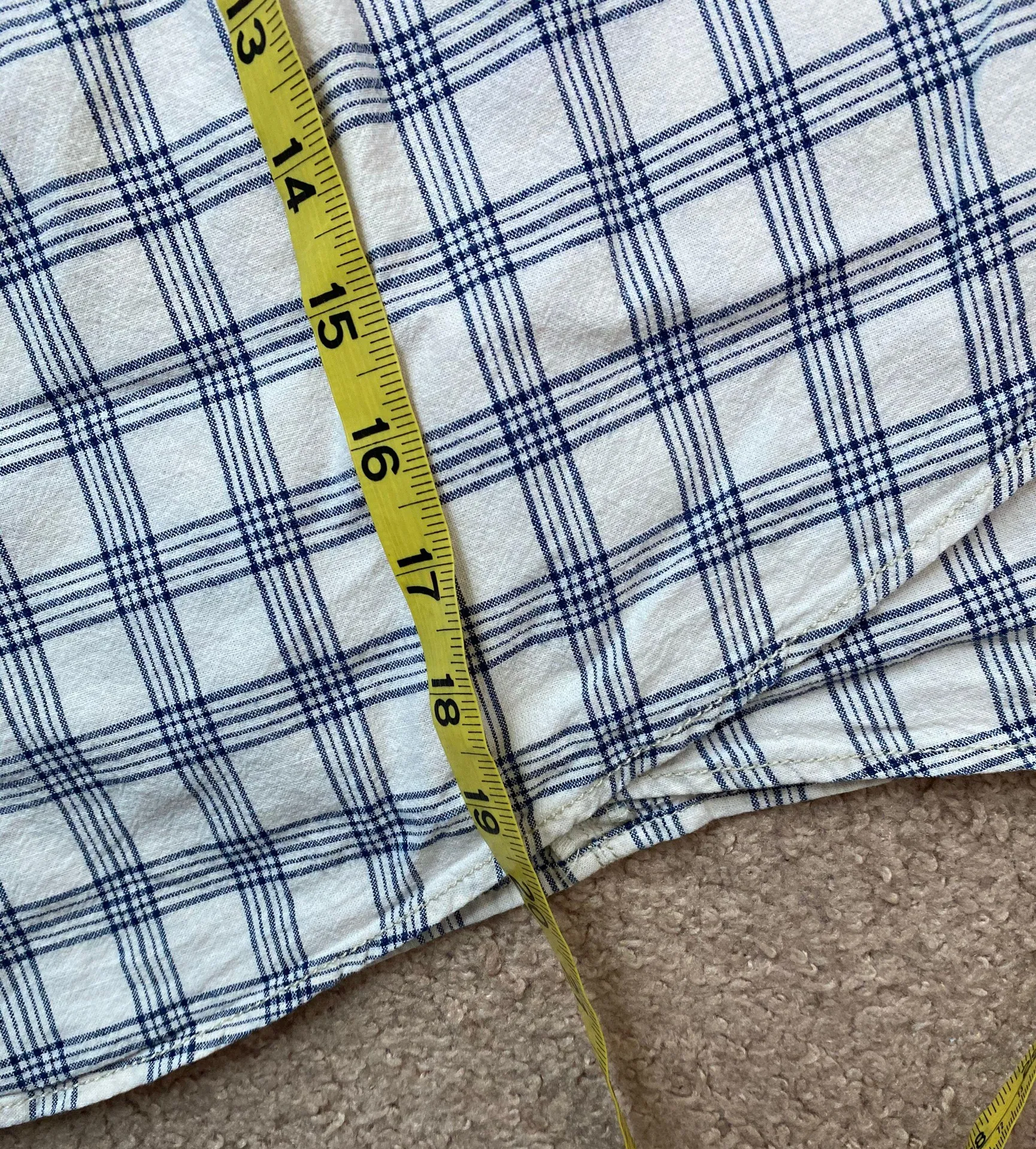 Madewell Plaid  Tank Top Large - Image 6