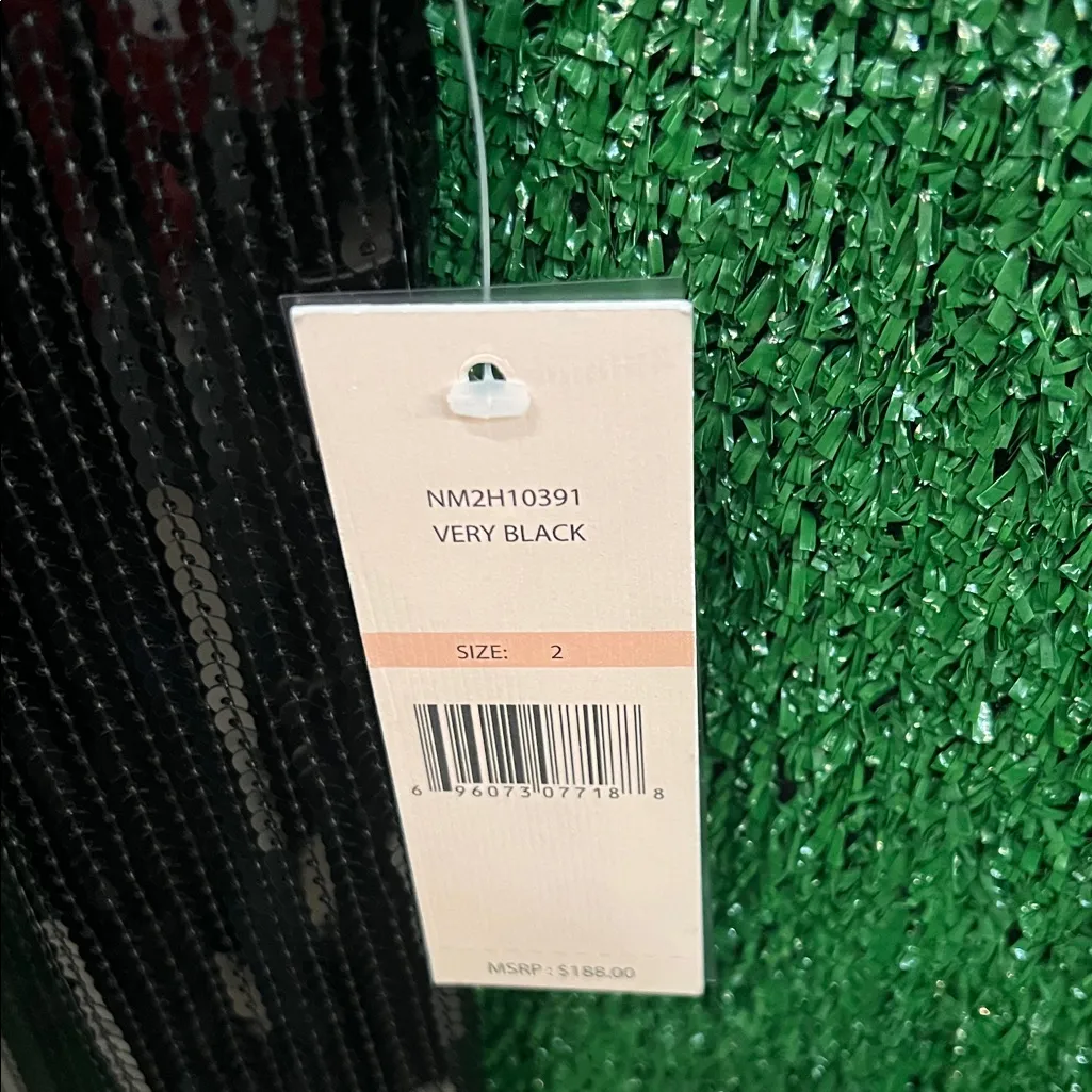 Nanette Lepore Black Sequin Maxi Dress - Image 4