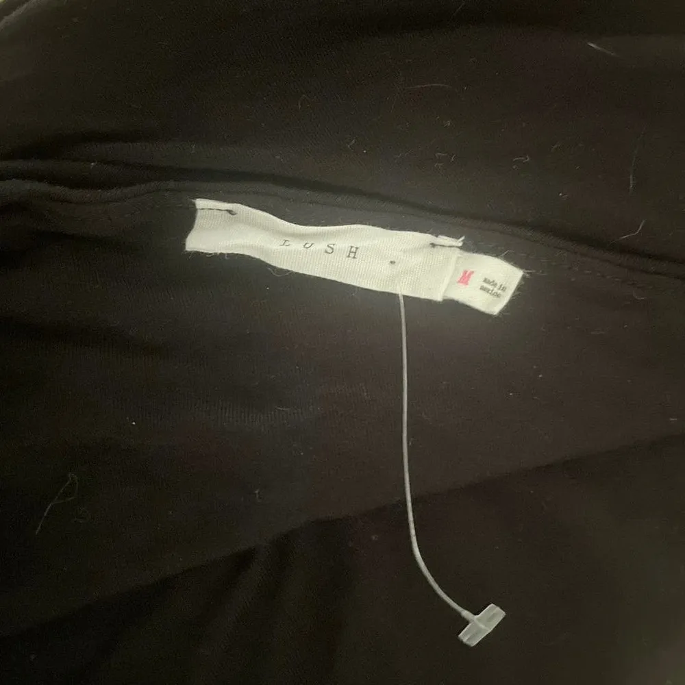 LUSH Cutout Black Seamless Body Suit, Size Medium, B80, $62 - Image 6