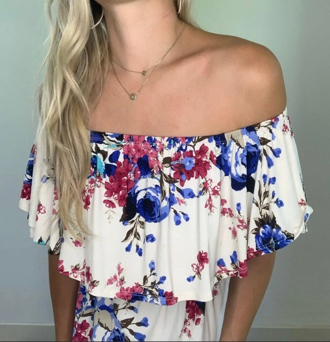 Bellamie Off The Shoulder Maxi Dress - Image 4