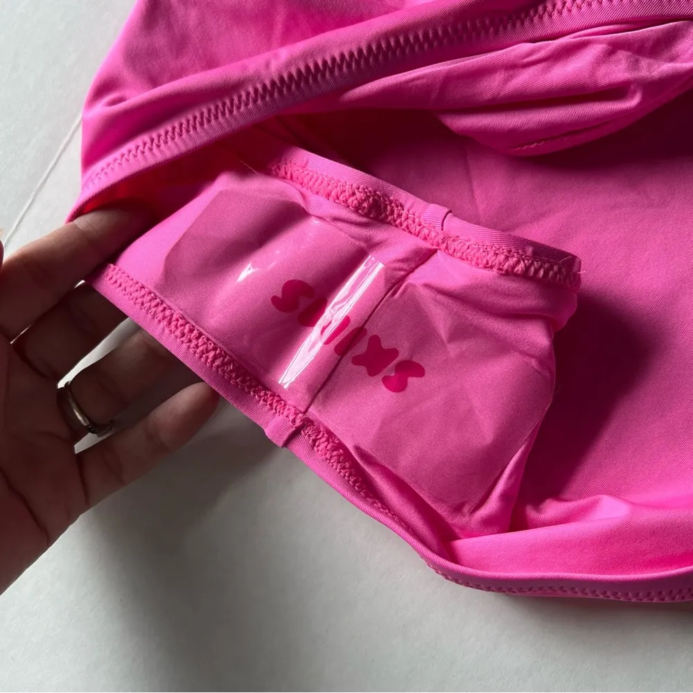 NWT  Signature swim cut out monokini taffy neon pink 3X  0012 TFY 3X - Image 9