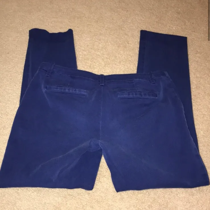 Mossimo stretch Fit 3 navy ankle pants - Image 2