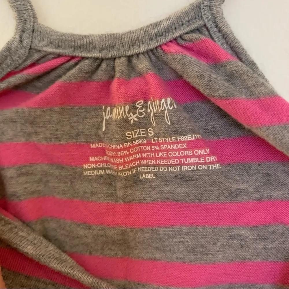 Jasmine & Ginger EUC  Striped Nightshirt - Image 2