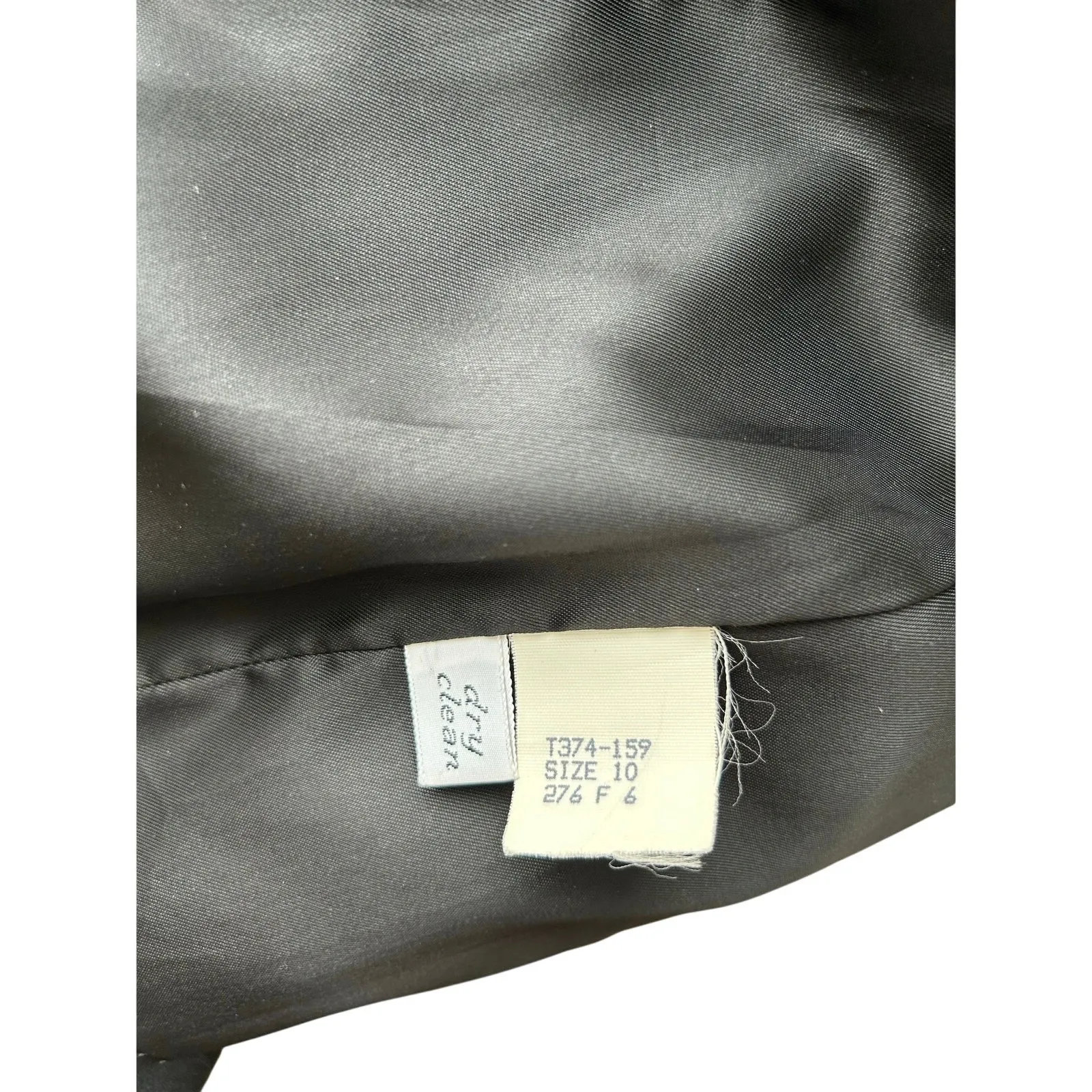 Vintage Pendleton Wool Blazer Women's sz 12 Black Gold Buttons Preppy Academia - Image 11