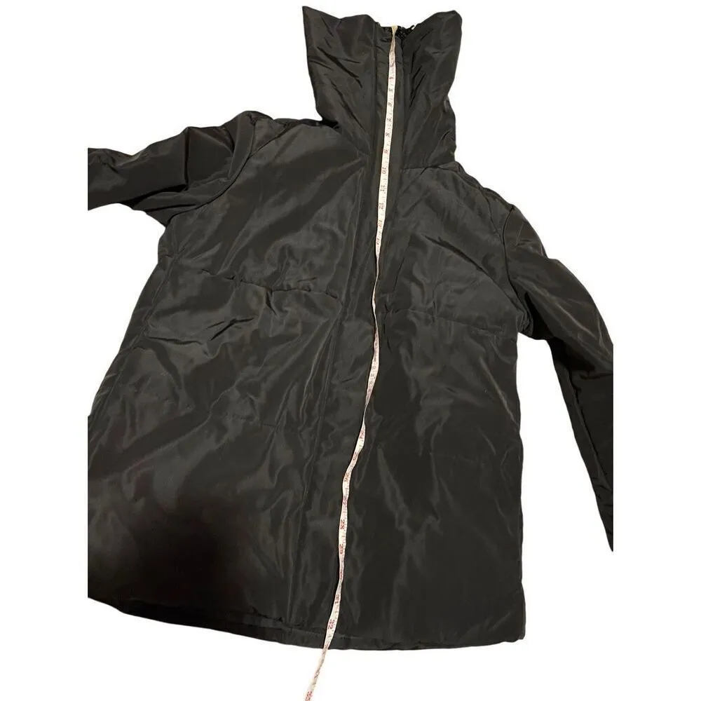 Simply Vera Vera Wang Puffer Quilted Faux Fur Winter Coat Jacket Designer - Image 12