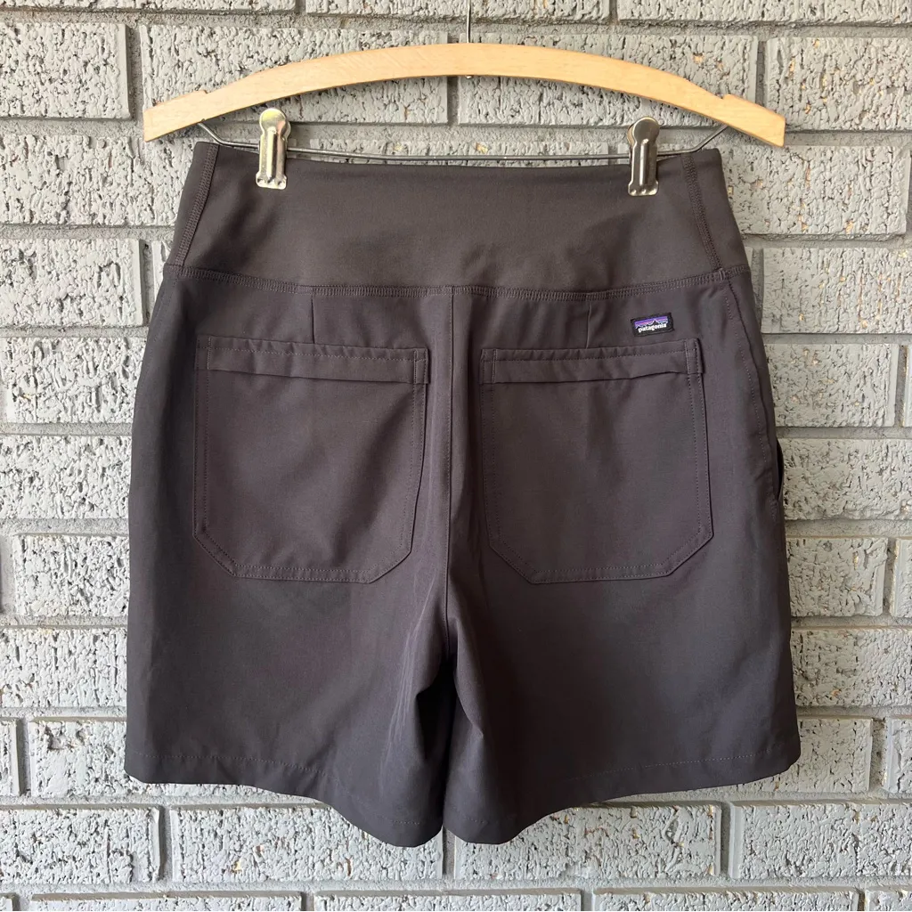 Patagonia Womens Happy Hike Shorts - 6" Grey Size XS Hiking Outdoor Gorpcore - Image 5