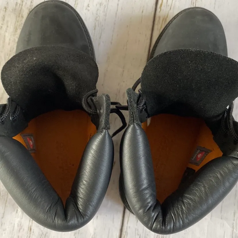 Premium 6 Inch Waterproof Black Leather Boots - Image 9