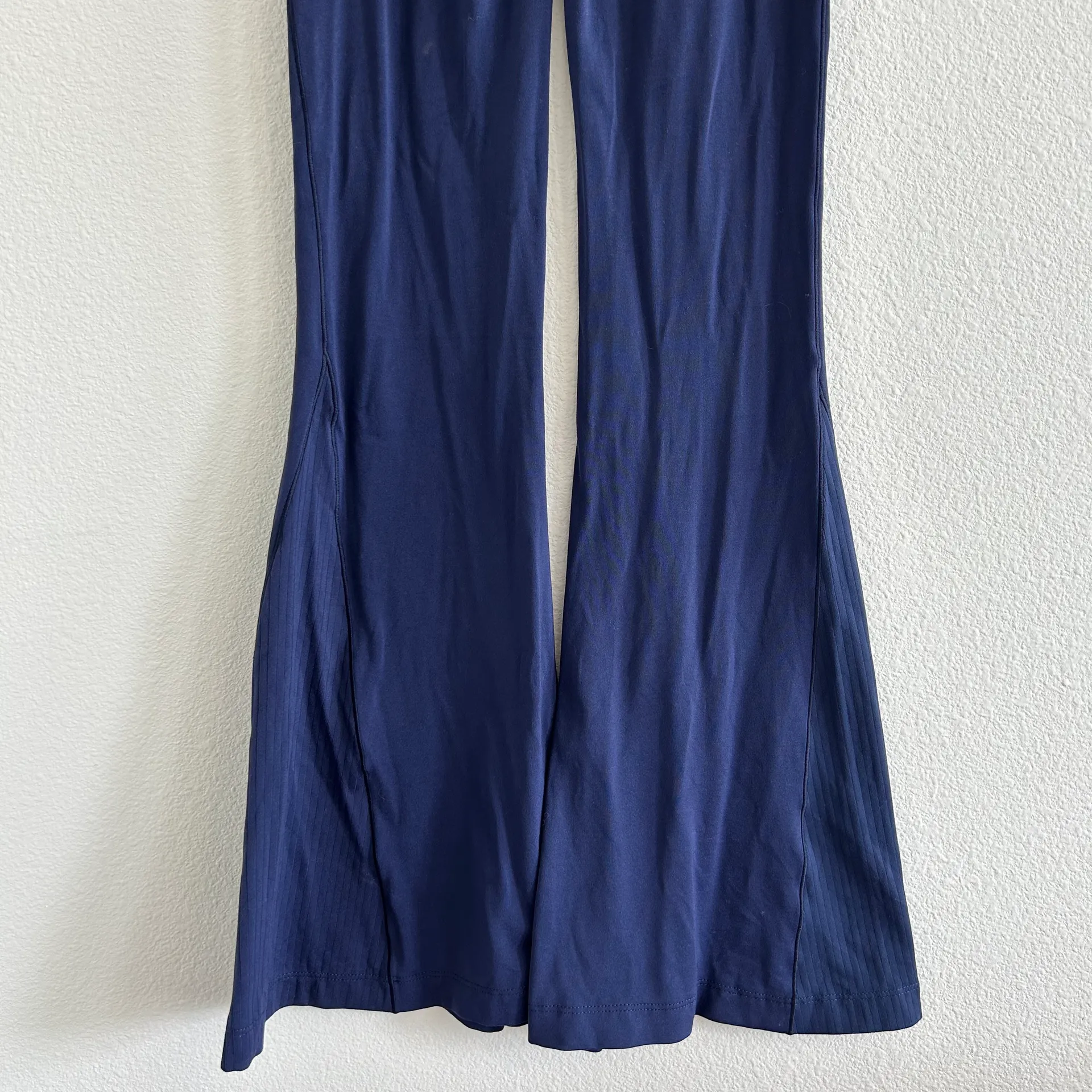 Navy Flare Leggings - Image 6