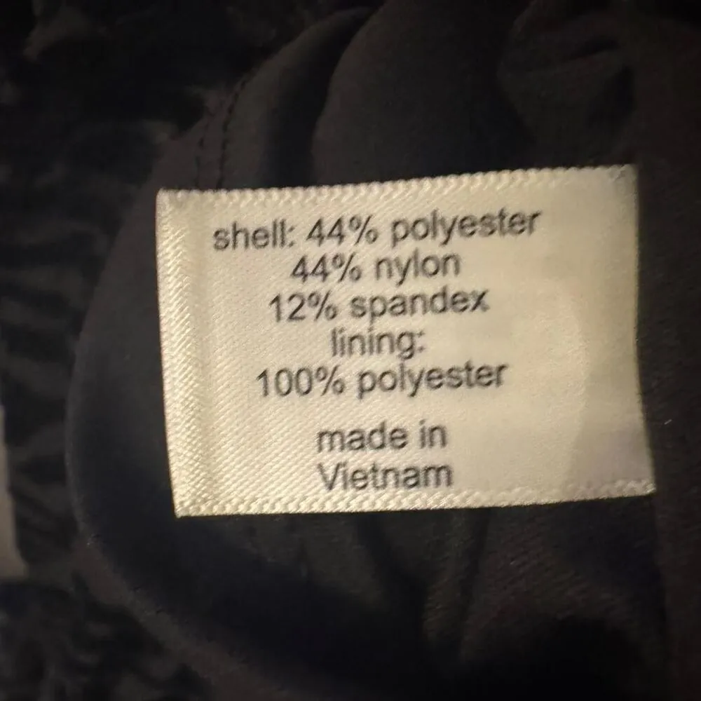 Lane Bryant Women’s Black Zebra Burnout Bodycon Mock Neck Dress Size 18 - Image 6