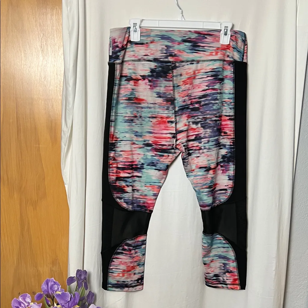 RBX Colorful High Waist Crop Leggings Size XL - Image 4