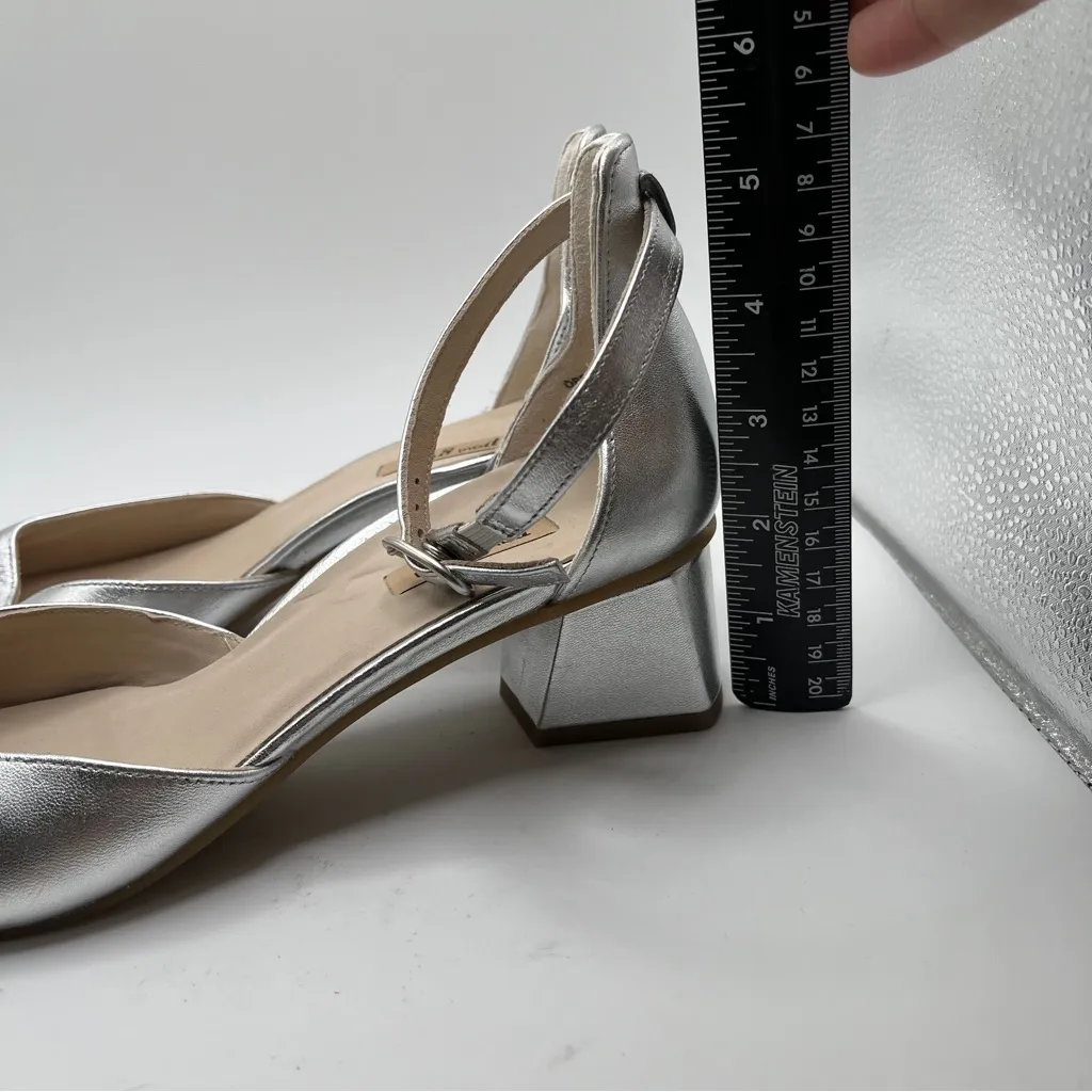 NWOB Paul Green Classic heels silvercoloured Women's WILLA Pump size UK 5 US 7.5 - Image 5
