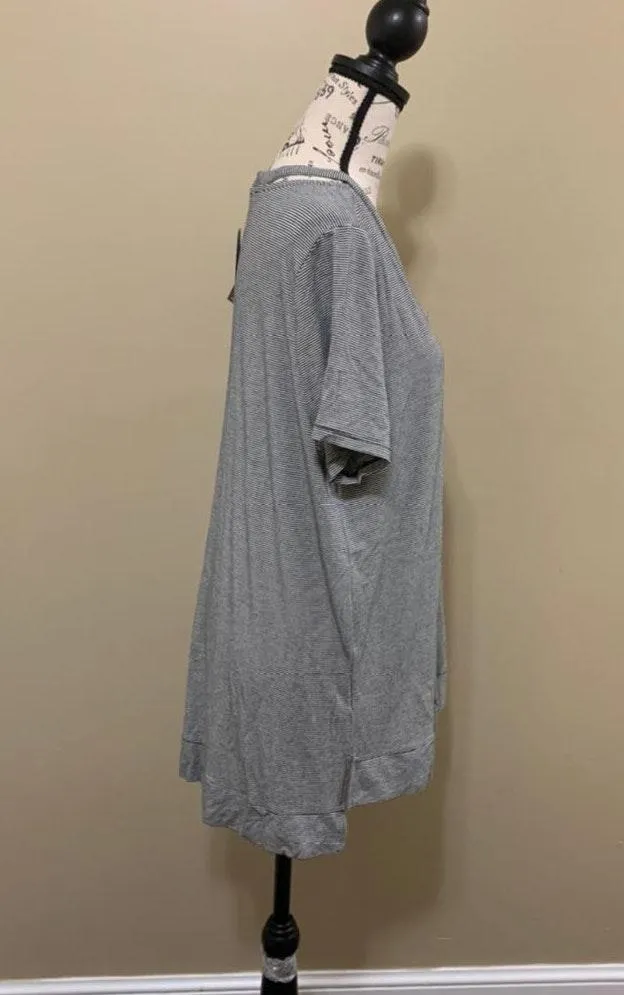 Cutout Embroidered T-Shirt - Image 3