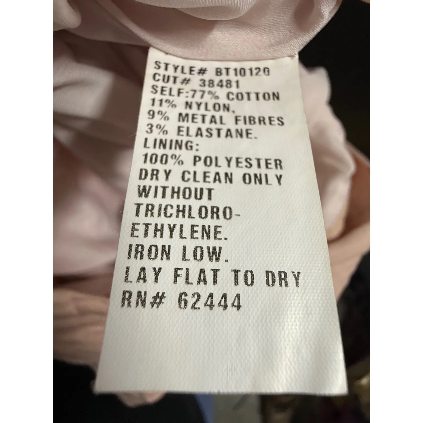 Nicole Miller Jersey Styled Bodycon Knee Length Pink Dress Size 6 - Image 5