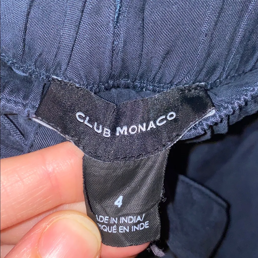 Club Monaco Silky Cupro Paperbag Pants - Image 2