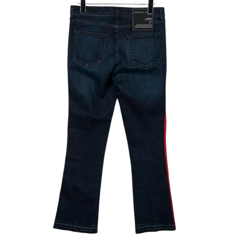 Veronica Beard CAROLYN BABY BOOT JEAN | SIDE STRIPE size 27 NWT - Image 6