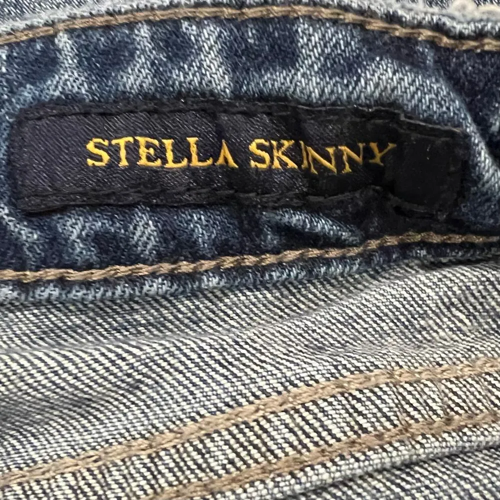 Lucky Brand Women’s Embroidered Stella Skinny Jeans Size 4 - Image 7