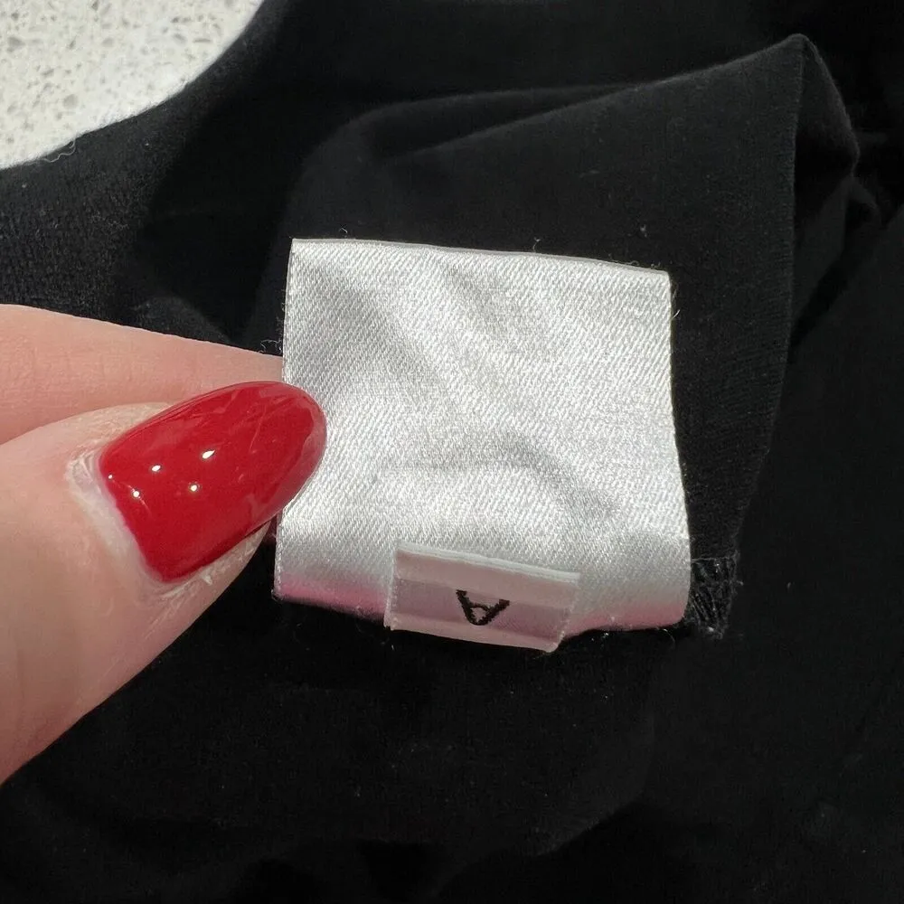 Eileen Fisher Size L Pants Stretch Crepe Ankle Trousers Elastic Waist Pull On - Image 7