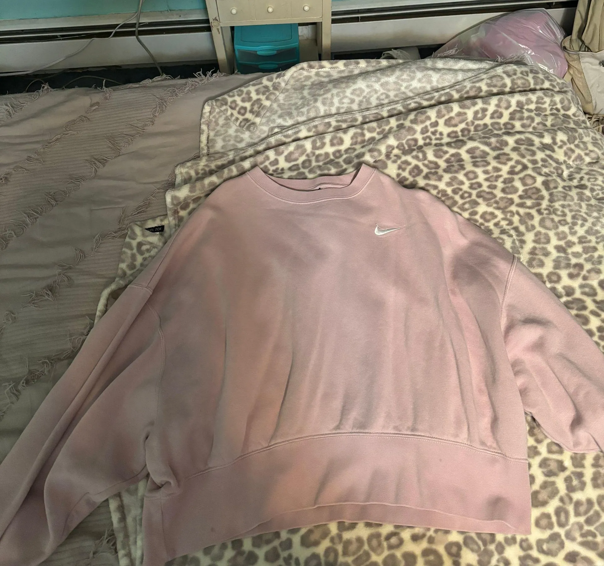 Oversized Cropped Crewneck - Image 2