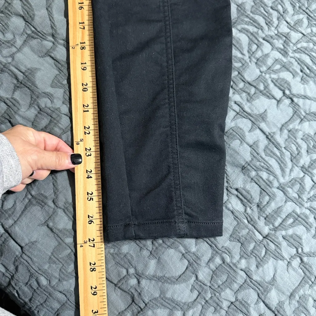 Prana women’s size 10/30 regular inseam black skinny jeans - Image 7