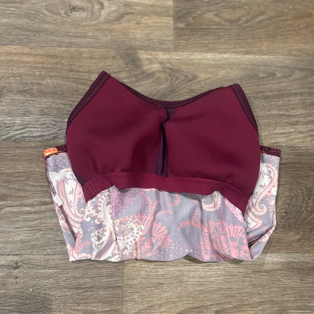 Athleta Paisley Pavrita Racerback Tank Top w/ Built-In Bra – Women’s Small - Image 4