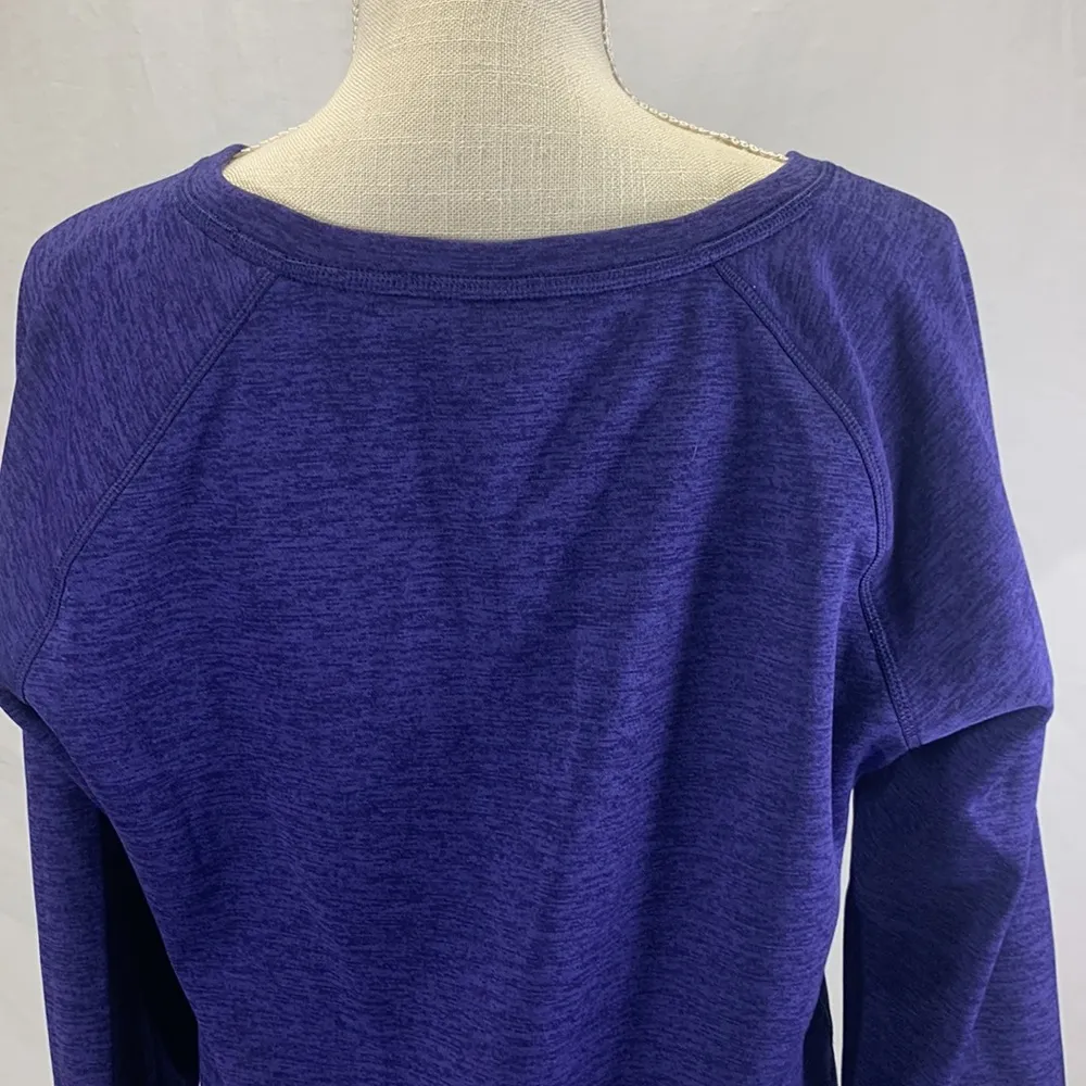 C9 by Champion Duo Dry Lightweight Cropped Blue Violet Sweatshirt Size M… - Image 7