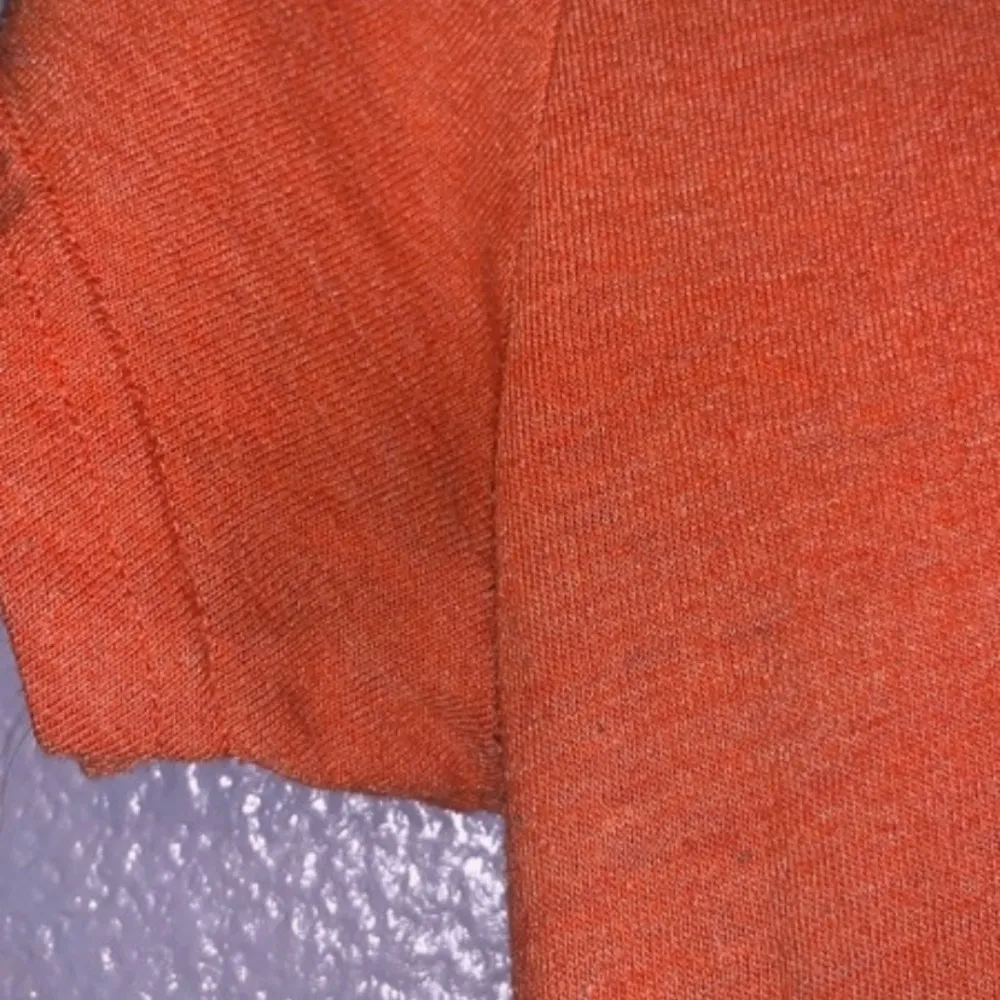 Under Armour semi fitted heat gear orange athletic short sleeve shirt - Image 2