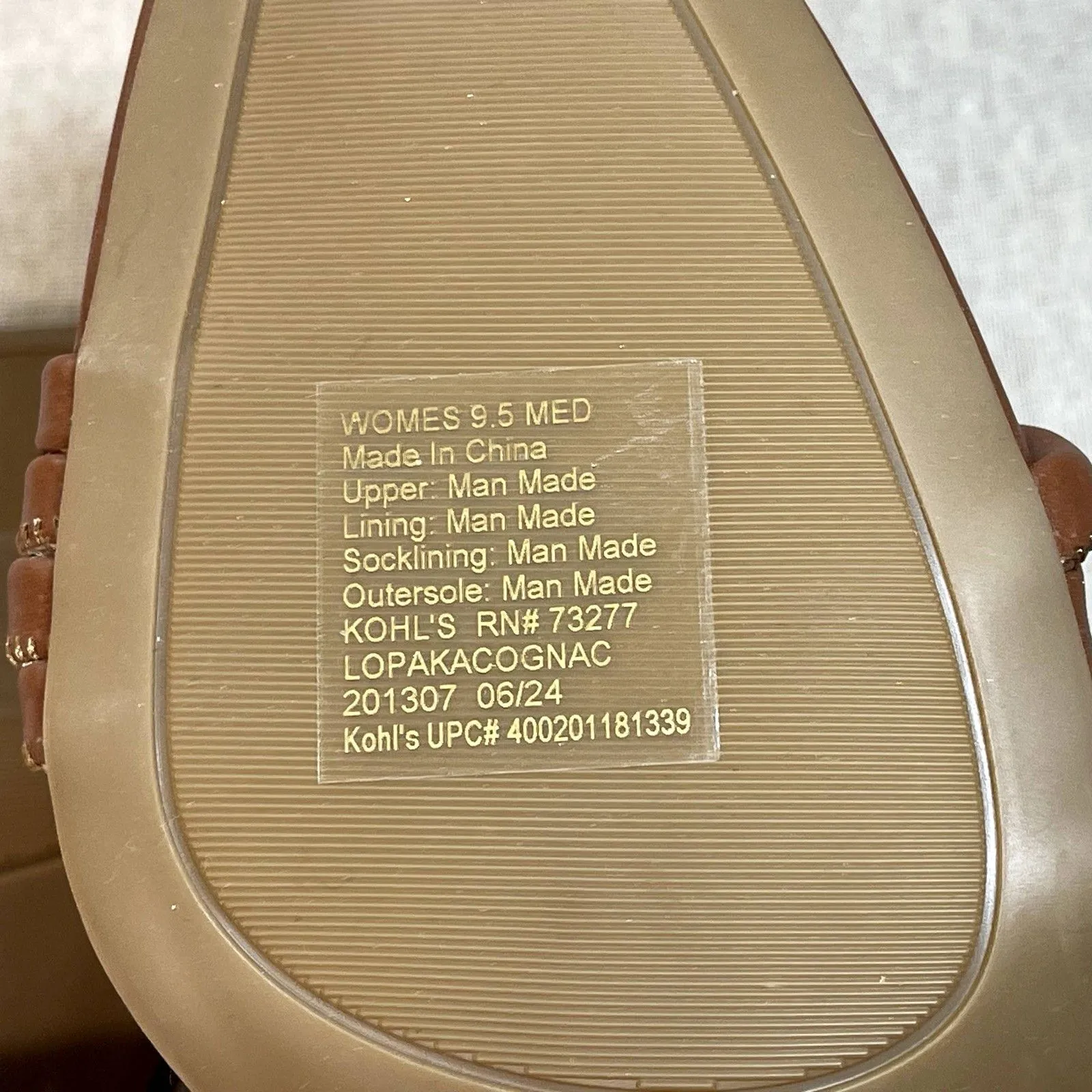 Apt 9 | NIB Cognac Lopaka Strappy Block Heels | 9.5 - Image 13