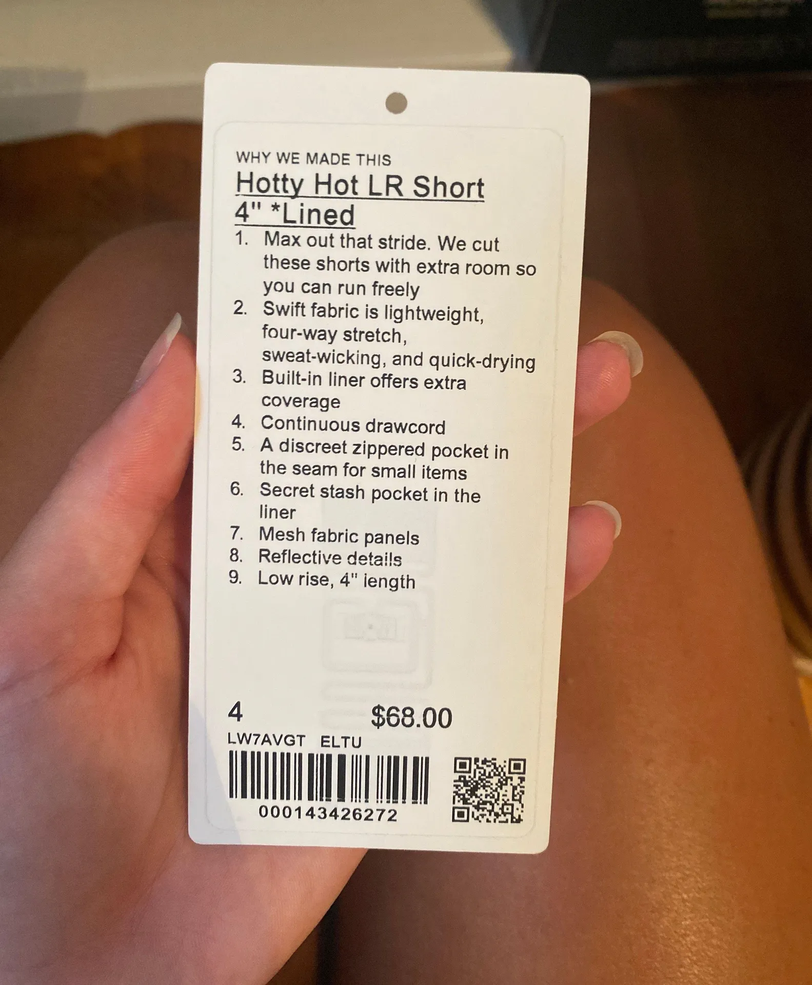 Lululemon Hotty Hot Short 4” - Image 6