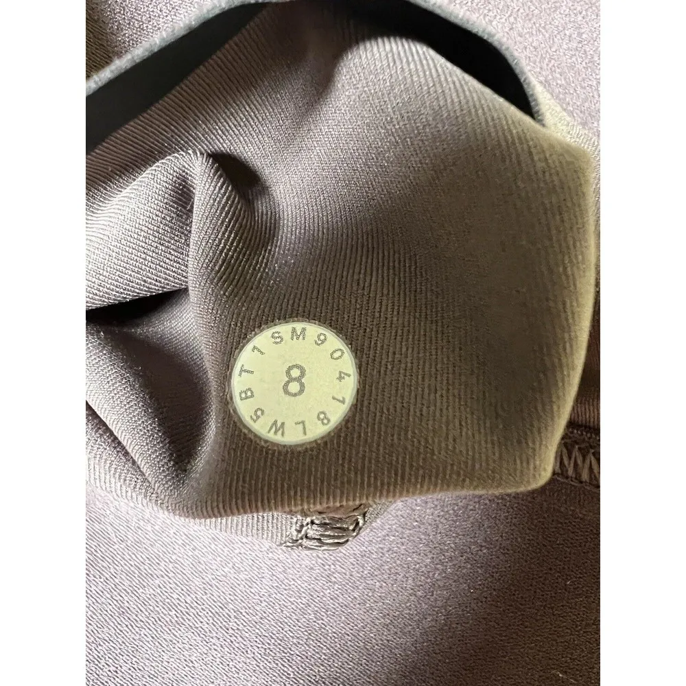 Lululemon Ride & Reflect Tight 28" *Lululemon X SoulCycle Purple Taupe Size 8 - Image 10