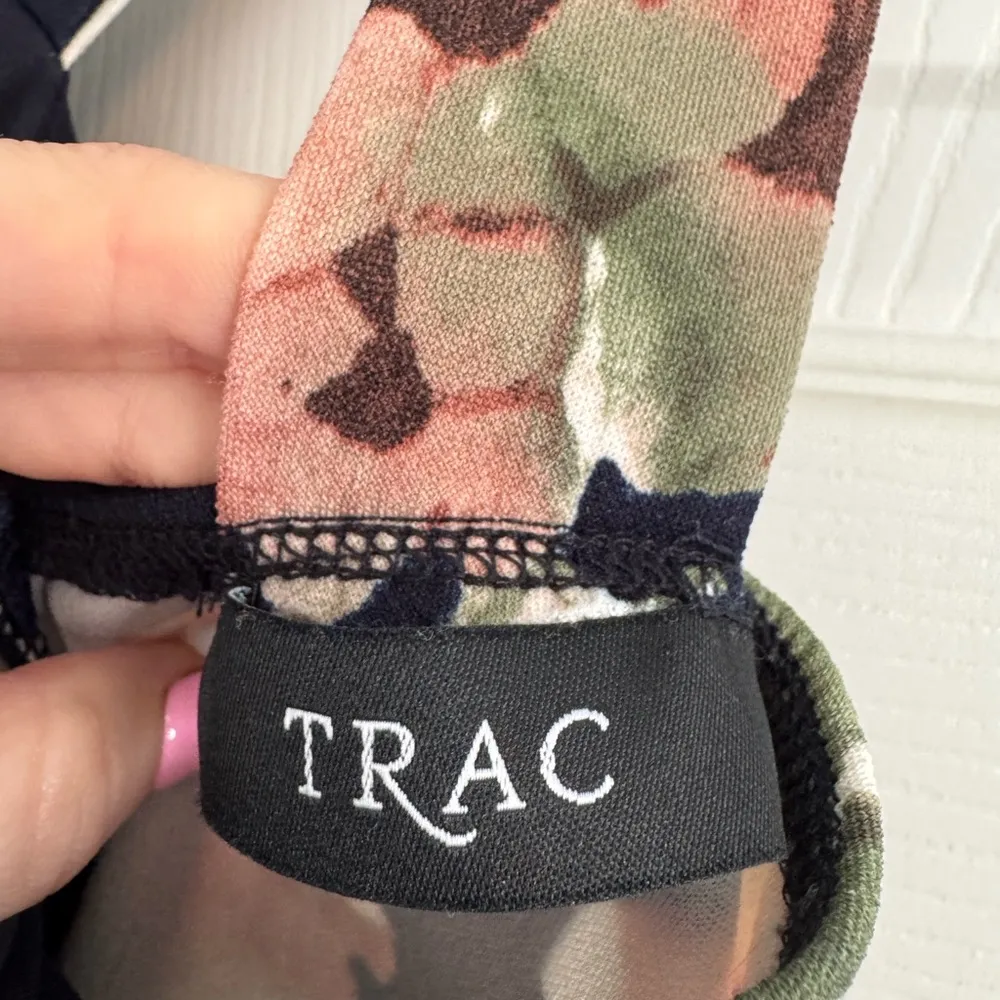 TRAC Floral Navy Formal summer Dress wedding guest women’s - Image 2