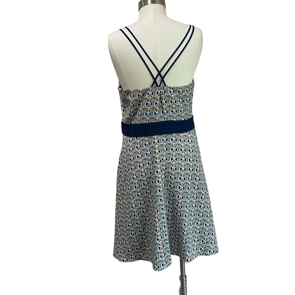 Liberty of London For Target Sleeveless Floral Ruffle Dress Blue Size 12 - Image 3