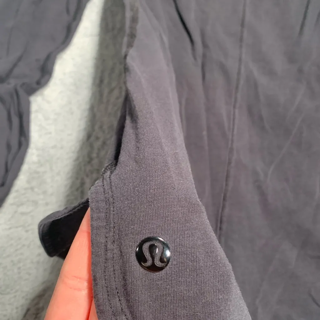 lululemon athletica Dark Gray/black Long Sleeve Top - Image 7