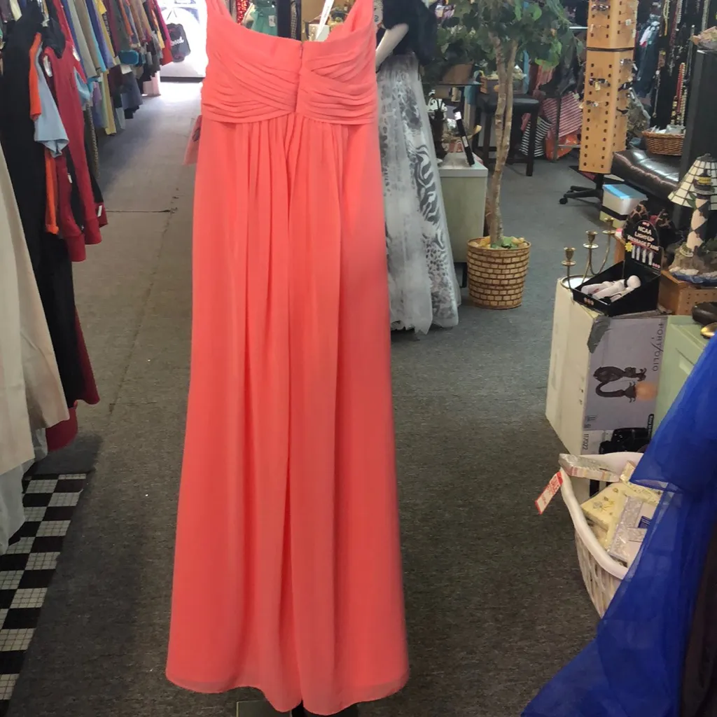 Size 8 Peachy David Bridal dress - Image 2