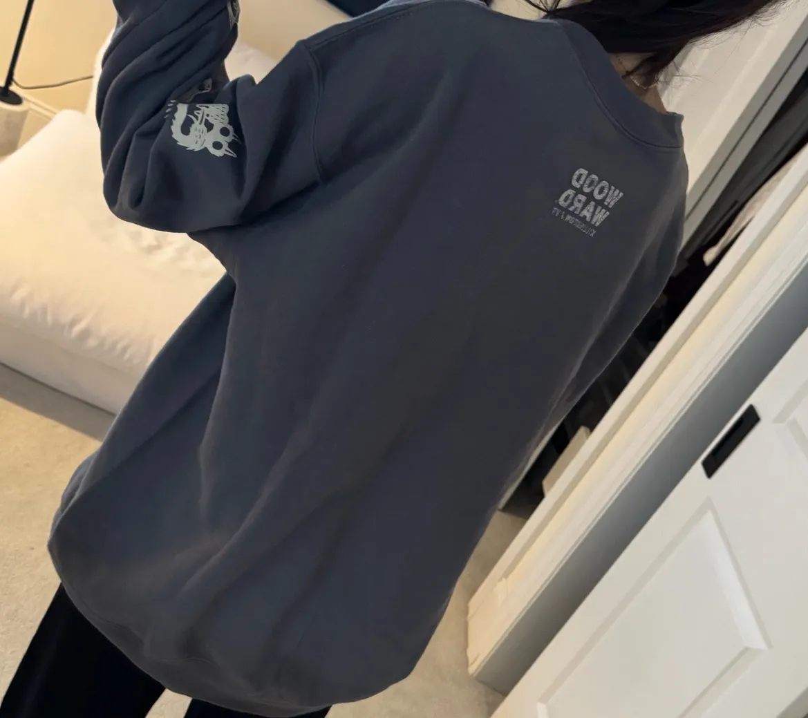 Woodward Vermont Crewneck Gray Size L - Image 4