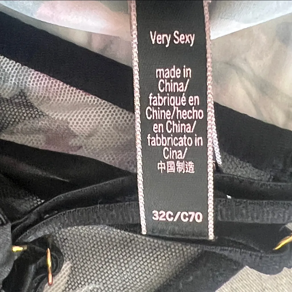 Victoria Secret Satin Corset Bustier Size 32C‎ Floral - Image 8