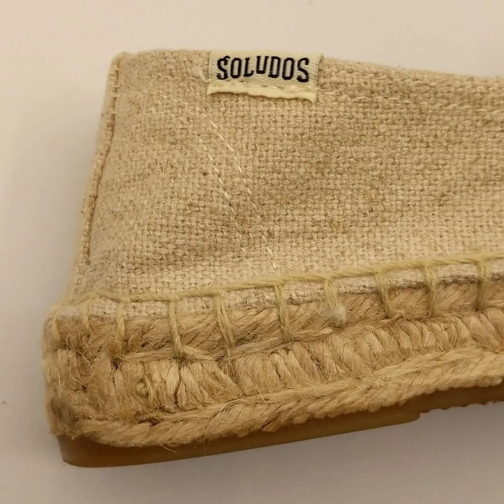 Soludos Pride Espadrille Smoking Flat Slippers Rainbow Slip On 7 New - Image 6