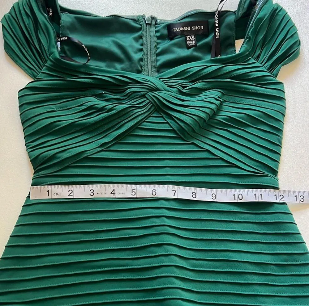 Tadashi Shoji Cisero Pintuck Midi Dress - Image 9