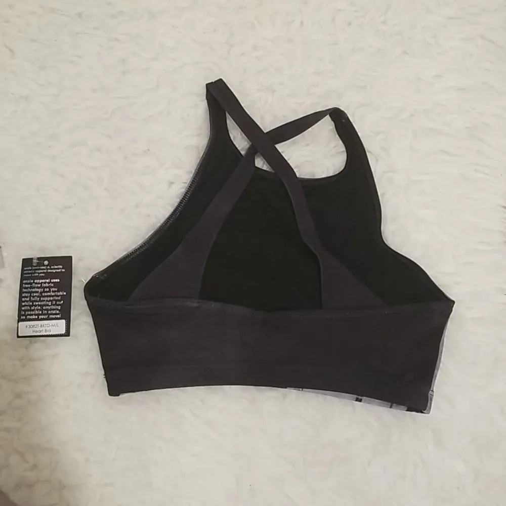 💕ONZIE💕 Tie Dye Heart Sports Bra M/L NWT - Image 10