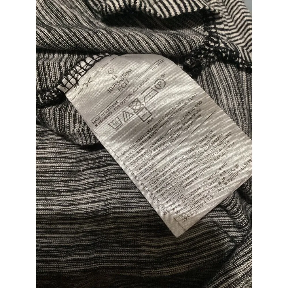 Banana Republic Shirt Womens XS Striped Long Sleeve Pocket Lightweight Top - Image 6