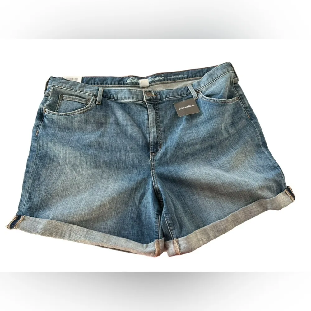 Eddie Bauer denim jean shorts Boyfriend fit size 20‎ - Image 4
